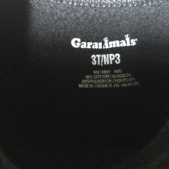 Garanimals Animal print MEOW Sweater 3T - Picture 3 of 3